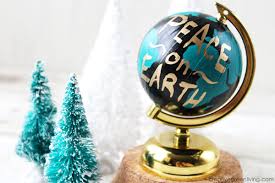 Peace on earth globe