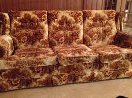 old brown couch